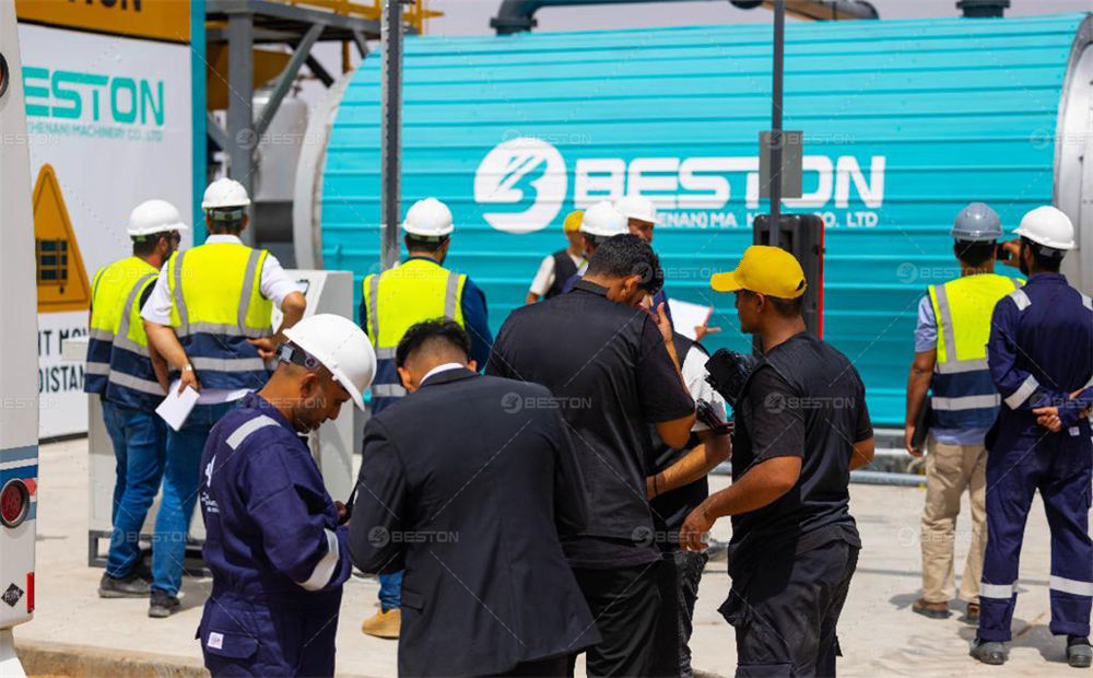 BLJ-16型号利比亞油泥熱解設備